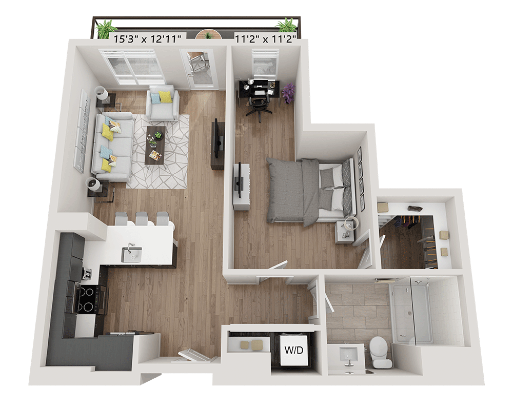 A1EA floor plan