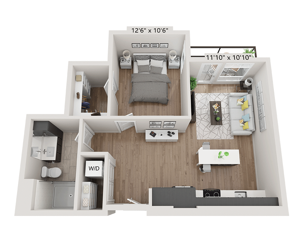 A1FB floor plan