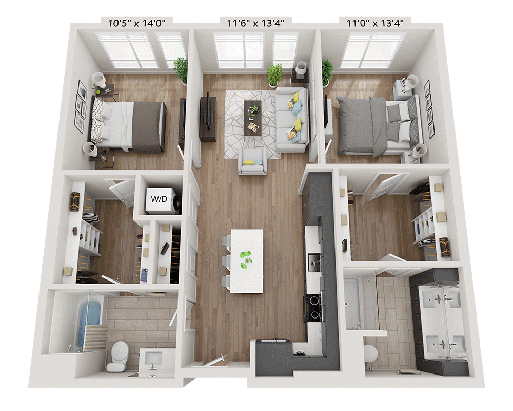 B2AA floor plan