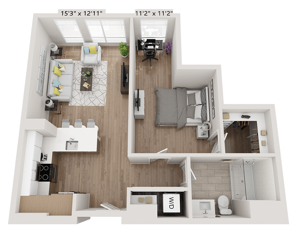A1EA floor plan