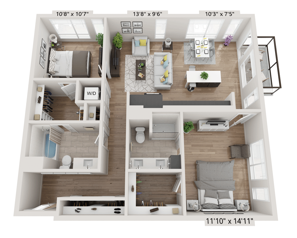 B2BC floor plan