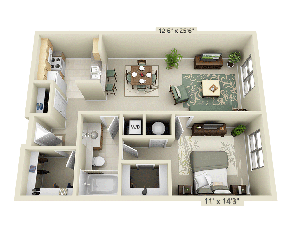 A1H floor plan