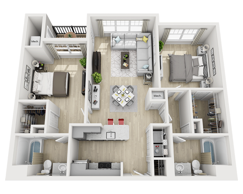 Buxton (B2A) floor plan