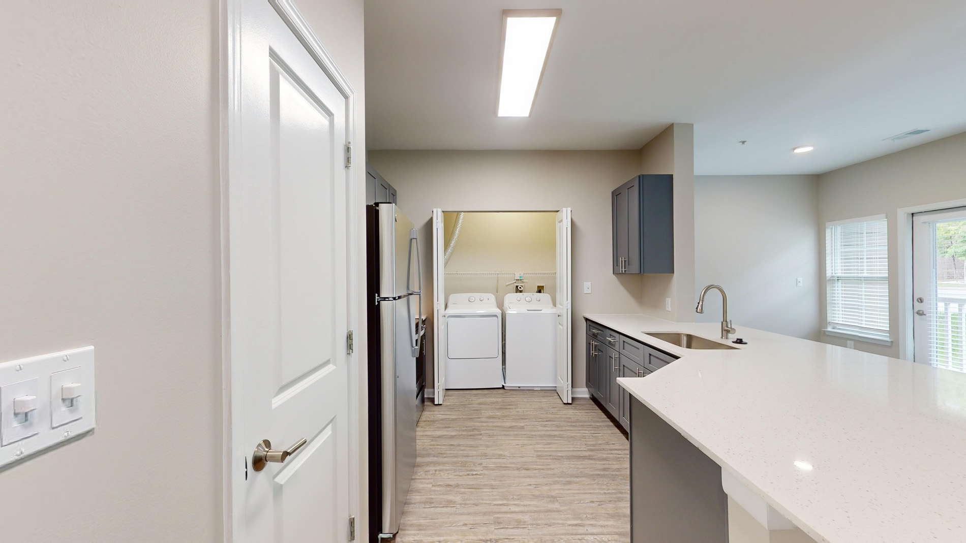 Laundry room at The Quarters at Towson Town Center